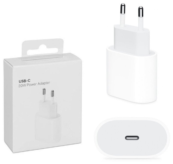 Apple 20W USB-C Power Adapter (MHJE3ZM/A)