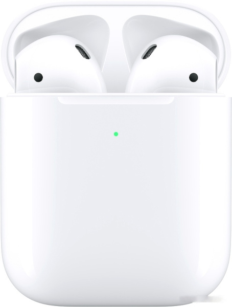 Apple AirPods 2 в футляре с возможностью беспроводной зарядки