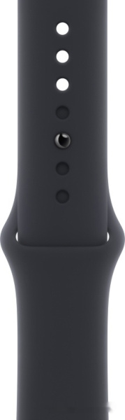 Apple Watch SE 2 44 мм (алюминиевый корпус, полуночный/полуночный, спортивный силиконовый ремешок)