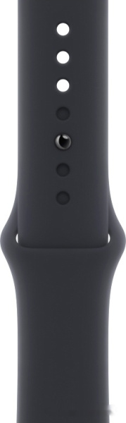 Apple Watch Series 8 45 мм (алюминиевый корпус, полуночный/полуночный, спортивный силиконовый ремешок)