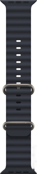 Apple Watch Ultra LTE 49 мм (титановый корпус, титановый/темно-серый, ремешок из эластомера)